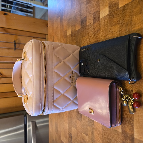 Kate Spade Lavender Quilted Mini Bag - Picture 15 of 16